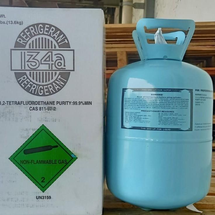 Un3159 Label Freon Refrigerant 134A R134A 13,6 kg Kandungan Murni Berkualitas Non ...