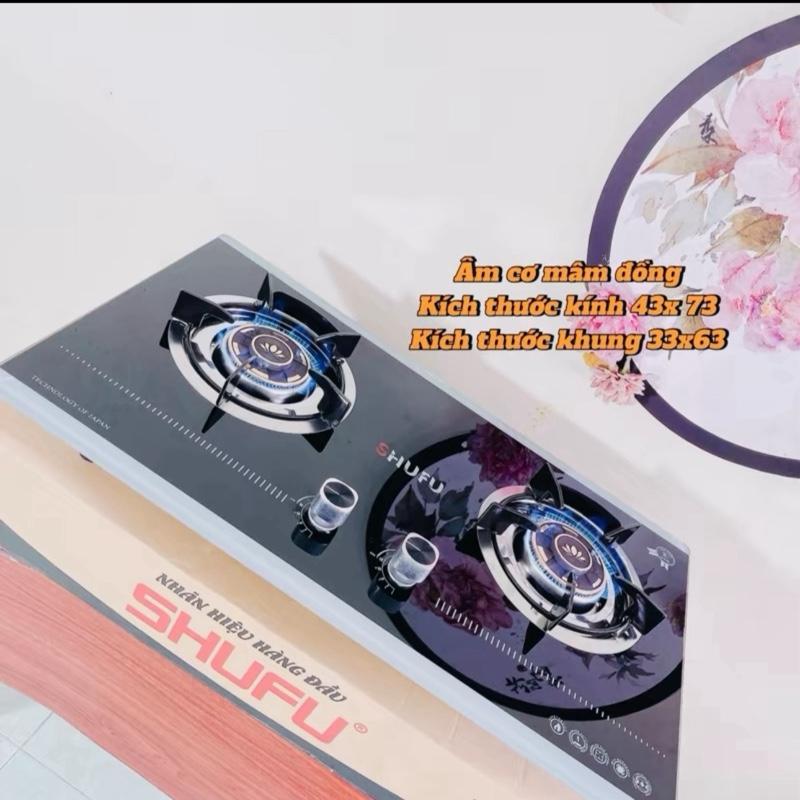 Bếp gas âm cơ cao cấp, thiết kế 2 vòng lửa siêu bền, tiết kiệm ga