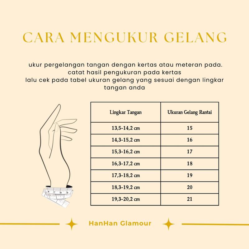 (Beli 2 Bonus 1 Random)Gelang Rantai Plat Ukir Labirin Warna Gold 22k Kualitas Premium|Aksesoris Wanita-Anti Karat Anti Hitam 5