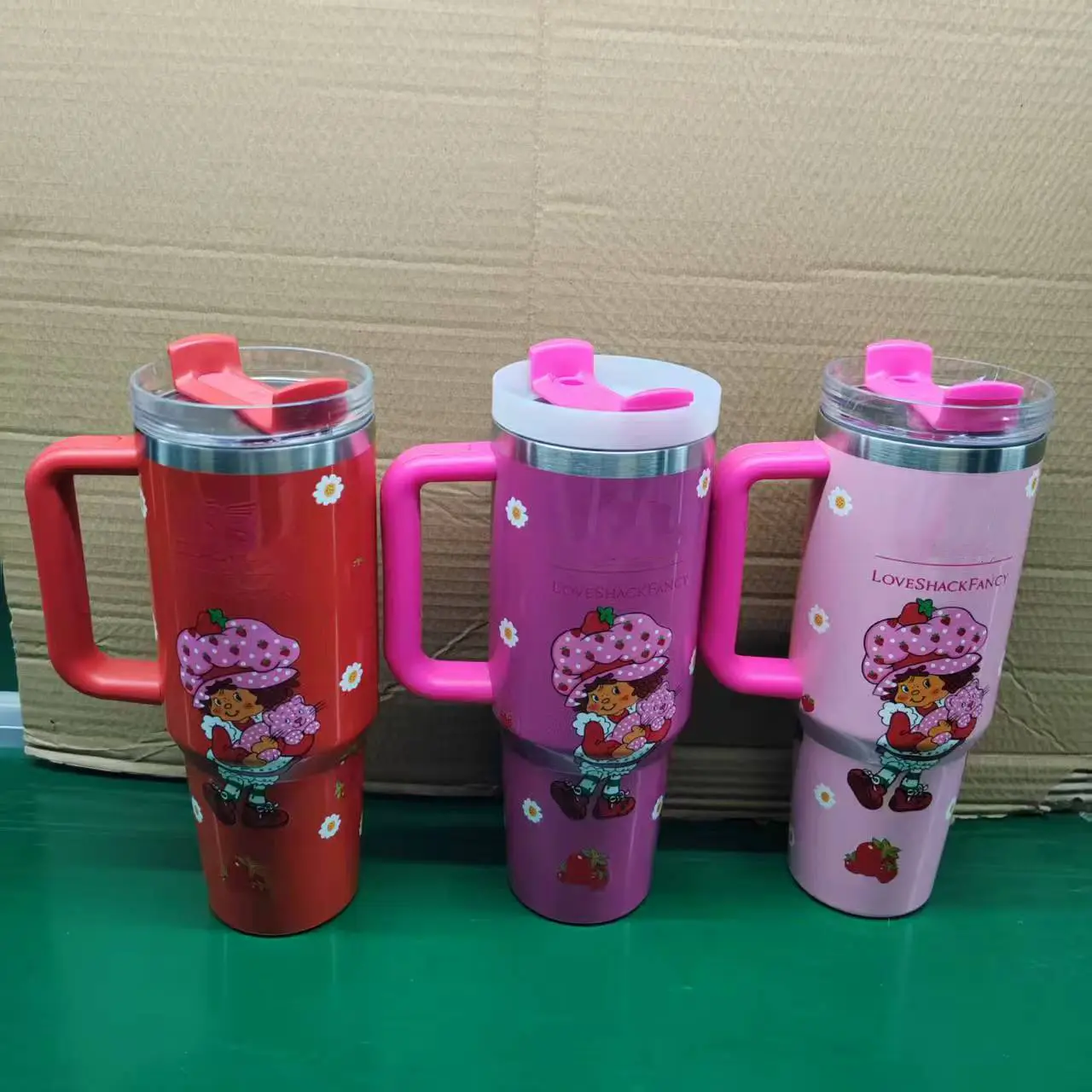 New car thermos 304 stainless steel straw high-quality 40oz water cup large-capacity ice cup
