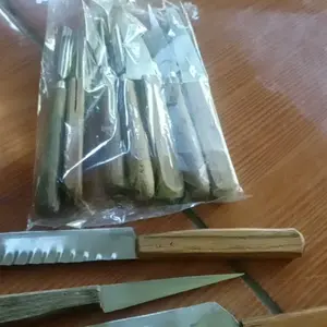 PISAU GARNISH ISI 10/PISAU CARVING/PISAU GARNISH/PISAU UKIR BUAH Besi Kayu