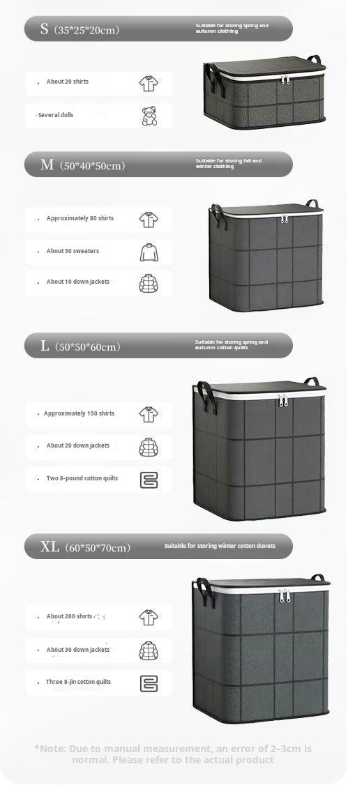 Large-capacity Extra-Large Waterproof & Moisture-Resistant Storage Box/Bag — Wear-resistant, ideal for clothes, quilts, moving, and packing Large-capacity Extra-Large Waterproof & Moisture-Resistant Storage Box/Bag — Wear-resistant, ideal for clothes, quilts, moving, and packing