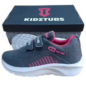 Sepatu Sekolah Anak Perempuan Warna Hitam Rekat Tali Usia PAUD TK SD SMP-SEPATU2152 Fashion