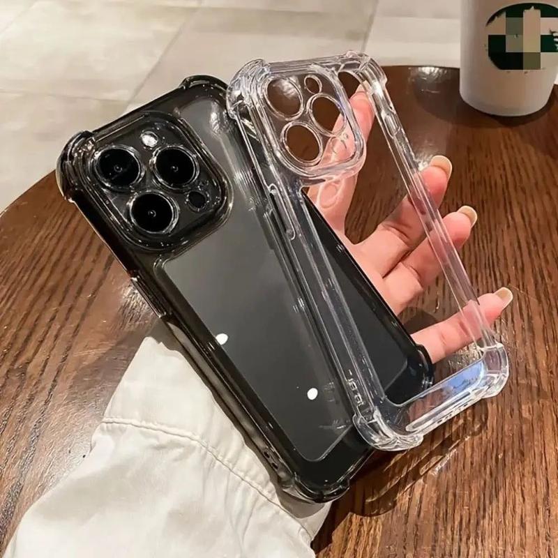 vỏ điện thoại Áp dụng cho IPhone 17 18 Ốp lưng trong suốt chống sốc 14 13 16 15 12 11 Pro Max 8 7 Plus XR X XS Max 16Plus 15Plus 14Plus Thiết kế cao cấp -Xu hướng thời trang vỏ điện thoại