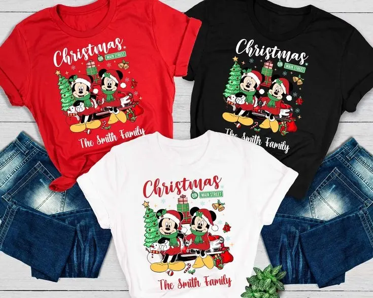kaos cewek cowok couple keluarga ayah ibu anak christmas natal santa
