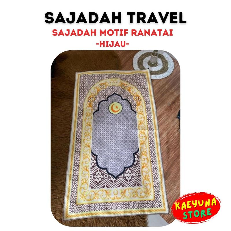 Sajadah Travel Mini Pouch Souvenir Umroh Haji Rantai Series 5