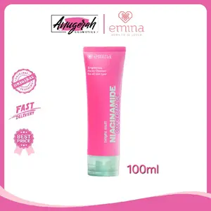 Emina Bright Stuff Niacinamide Oxy Ceramide Brightening Face Wash 100 ml - Cuci Muka Mencerahkan