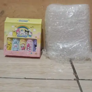 Parfum Anak Sanrio isi 5pcs botol+box / Parfume GiftSet Sanrio Kuromi Cinamoroll My Melody Hello Kitty Pompompurin  Free Box Anak-Anak Bayi