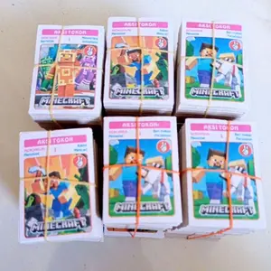 Mainan Jadul Kartu Kwartet Anak 1 pak Isi Kurleb 320pcs / Kartu Kwartet Anak