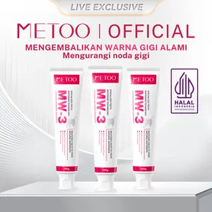 [FYC SPECIAL] METOO PASTA GIGI MW3- BPOM-pemutih gigi / Bebas Sensitif / Bebas Karang Gigi / Pasta Gigi Probiotik / Karang Gigi / Gusi Sensitif / Membersihkan Noda Gigi- METOO MW-3 Advanced Whitening Tooth Paste 100 gr