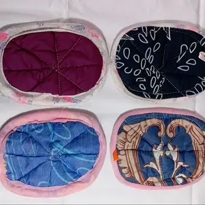 1 pasang jampel panci wajan anti panas berisi 2pcs  jampel tangan kanan dan kiri