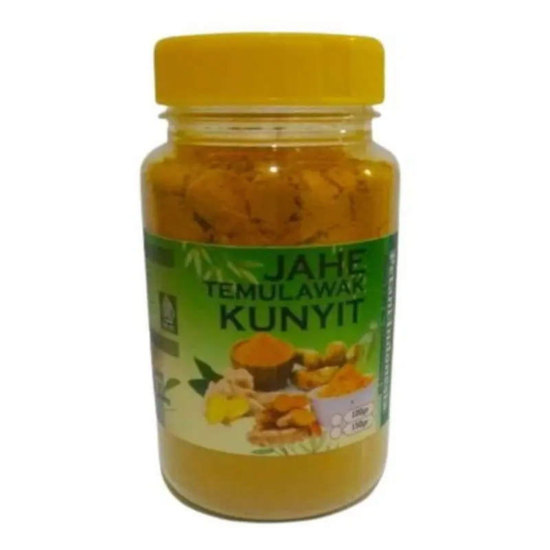 TIK TOK Jahe Temulawak Bubuk Kunyit Murni 150gram