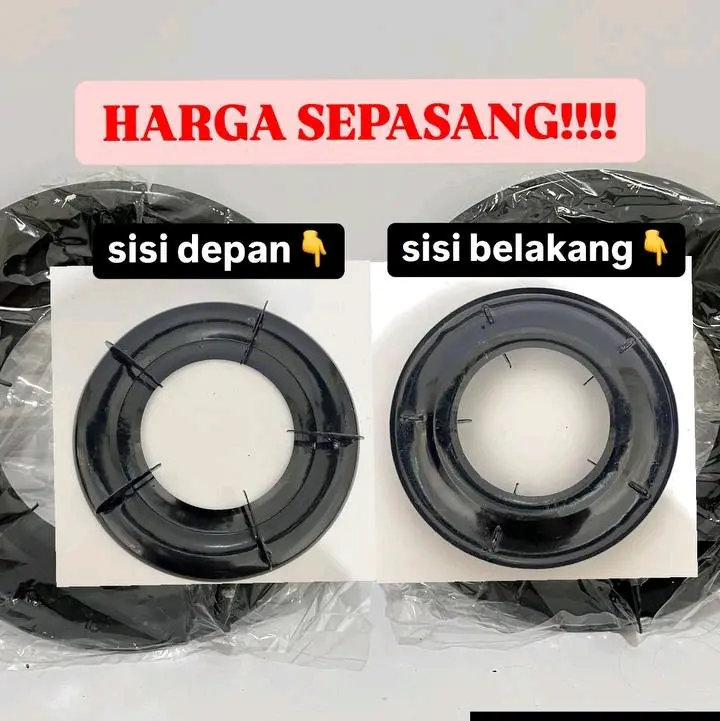 paket sepasang 2pcs tatakan kompor bulat cina murah ( disarankan harus checkout kardus untuk pengaman) 0