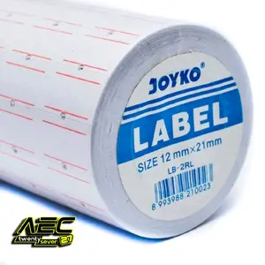 Joyko Kertas Label Harga 1 Line LB-2RL 12mm X 21mm