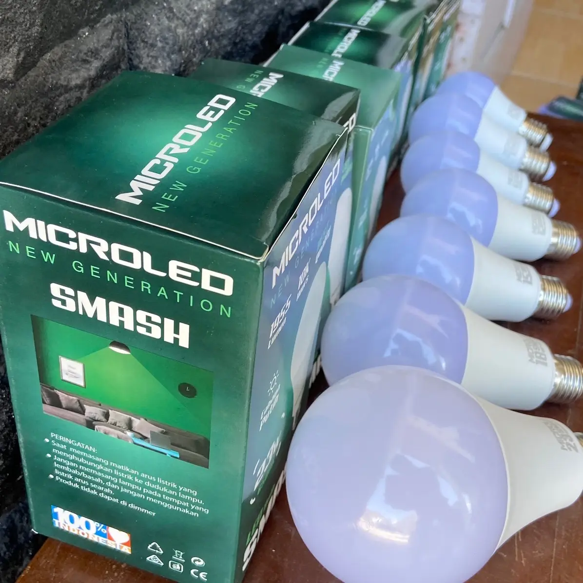 Lampu LED MICROLED SMASH tersedia berbagai ukuran 5/7/9/12/15/18/23 WATT