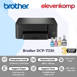 Printer Brother DCP-T230 (Pengganti DCP-T220)) Ink Tank All In One Garansi Resmi