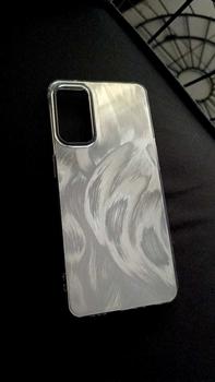 Product Review of FYP CLARITY Swirl Hologram Case Silver Textured - Hardcase/ Casing Compatible For 1P SAM OP REAL 1 Cover from D**a 1