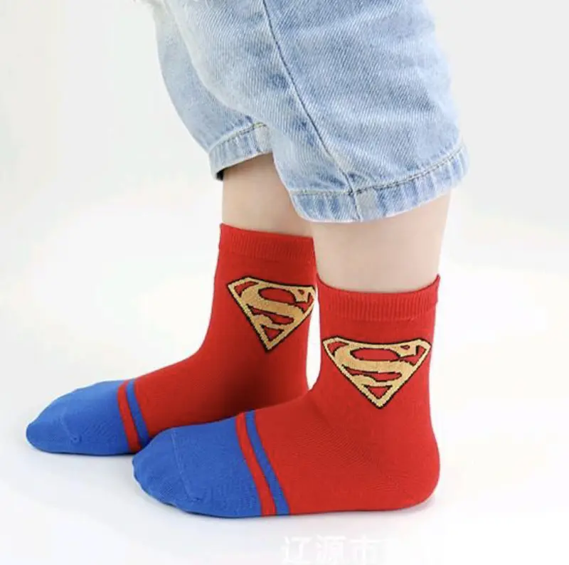 PAKET [3 PASANG] KAOS KAKI ANAK LAKI LAKI MOTIF MARVEL AVENGERS SUPERHERO PANJANG SETENGAH BETIS UKURAN SD | FASHION ANAK kakianak zava 2