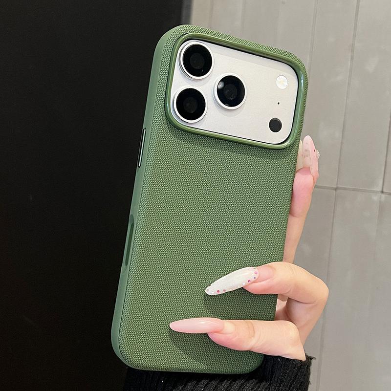 Ốp lưng điện thoại bằng vải kỹ thuật, có nam châm hút, dành cho iPhone 18 Pro Max, 17 Pro Max, Air, 16 Plus, 15, 14, 13, 12, 11; thiết kế bện bảo vệ, chống rơi, phù hợp cho cả nam và nữ.