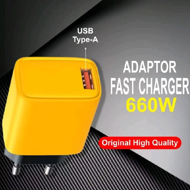 Charger Casan 660W Batok 131 + Kabel Data Fast Charging 4in1 USB Type A, Type C, iOS Multiple Charging 3