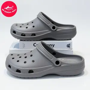 BB SANDAL MALL Clog Wanita dan Pria Unisex 36-45 Karet Sandal Baim Wanita Putih Classic Mega Crush Clog Sandal Wanita Baim Selop Import Nyaman Kodok Pink HITAM Sepatu Sandal Pria