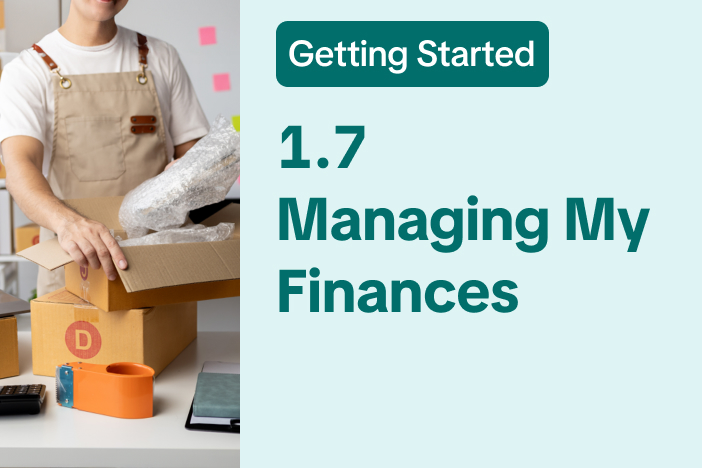 1.7 Managing My Finances