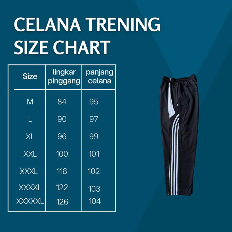 Product Introduction of Celana Trening Olahraga Pria Wanita Big Size Jumbo Muat BB 100KG Celana Gym Running Trening Pria Hitam 0