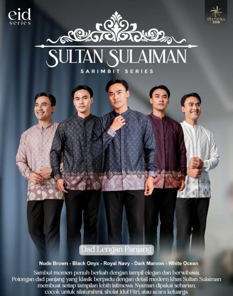 PO Baju Lebaran 2026 Bisa Dicicil Sarimbit Sultan Sulaiman by Veloura (order via wa)