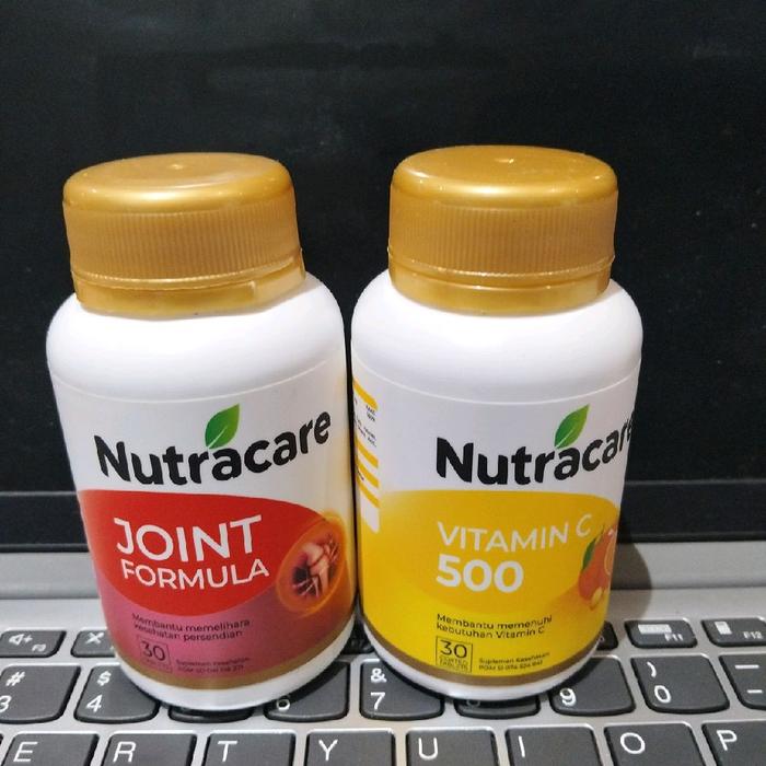 Nutracare Joint Formula 30s & Vitamin C 500 - Suplemen Makanan untuk Kesehatan Sendi dan Tulang - Be