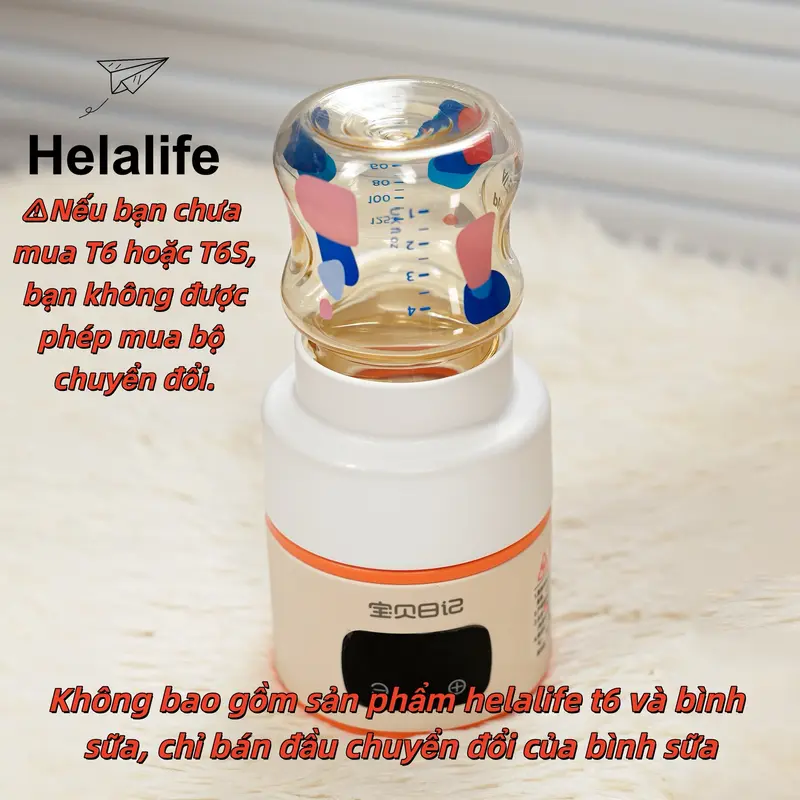 Bộ chuyển đổi chai phụ kiện, Helalife, T6 0