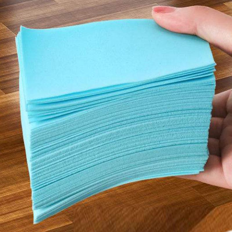 Pembersih lantai kayu, 30 / 100 keping, lembaran pembersih, mop lantai, jubin, tandas, kebersihan rumah