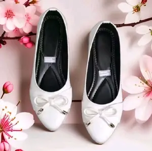 Sepatu Flat shoes Wanita Sol Karet Sepatu Slip On Sepatu Sekolah Sepatu pesta
