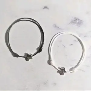 Termurah Gelang Couple Bintang Silver  Tali Korea // Gelang Couple Bracelet Pria dan Wanita