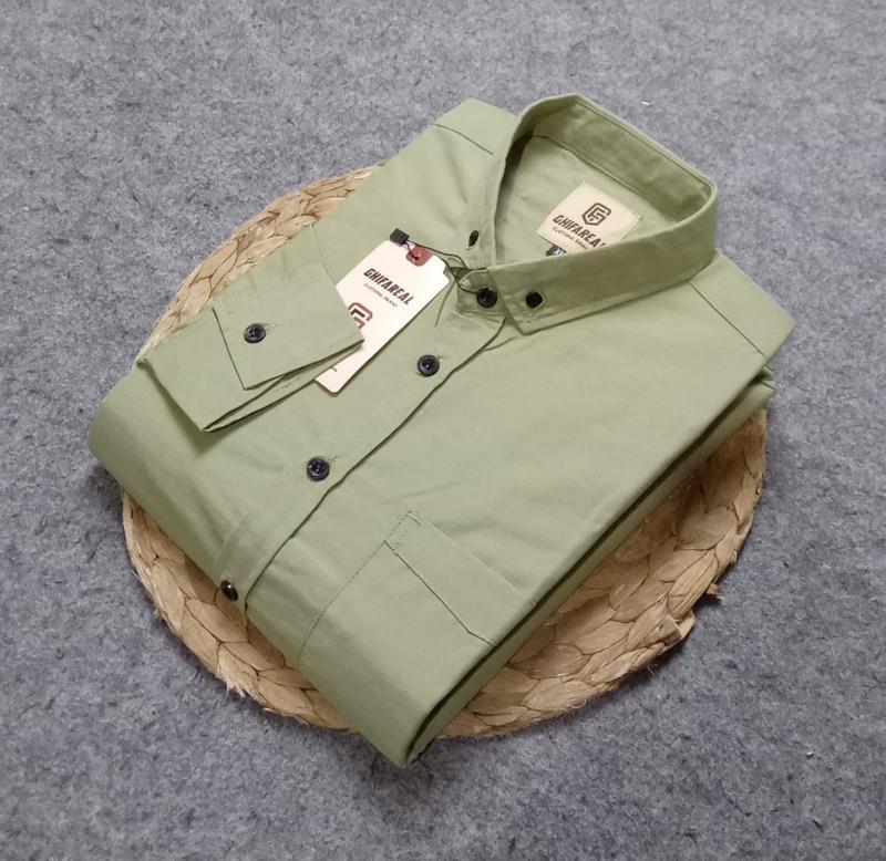 KEMEJA SEMI FORMAL JUMBO BIGSIZE TANGAN PENDEK DAN PANJANG BYR 4