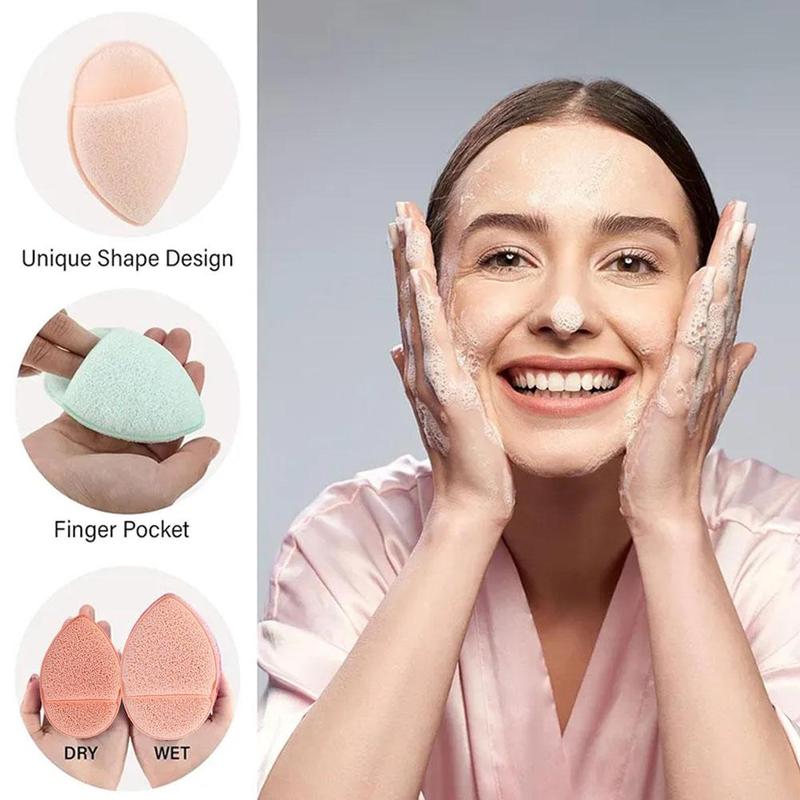 Product Introduction of Găng Tay Giọt Nước Để Rửa Mặt, Bông Phồng Làm Sạch Hydrophilic, Mềm Mại, Không Cao Su, Chèn Tay, Miếng Tẩy Trang Lười Biếng, Bông Làm Sạch Mặt 38