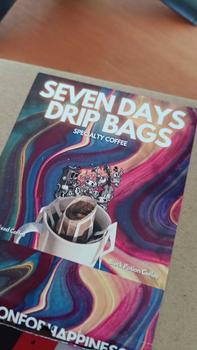 Product Review of Seven Days Drip Bag filter Coffee  By Black Potion Roastery instant kopi Bubuk from D** 6**5 M** 2