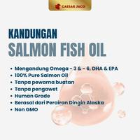 Gambar Minyak Ikan Salmon Murni untuk Hewan Humangrade - 100ml dari Caesar JacO Kota Administrasi Jakarta Barat 4 Tokopedia