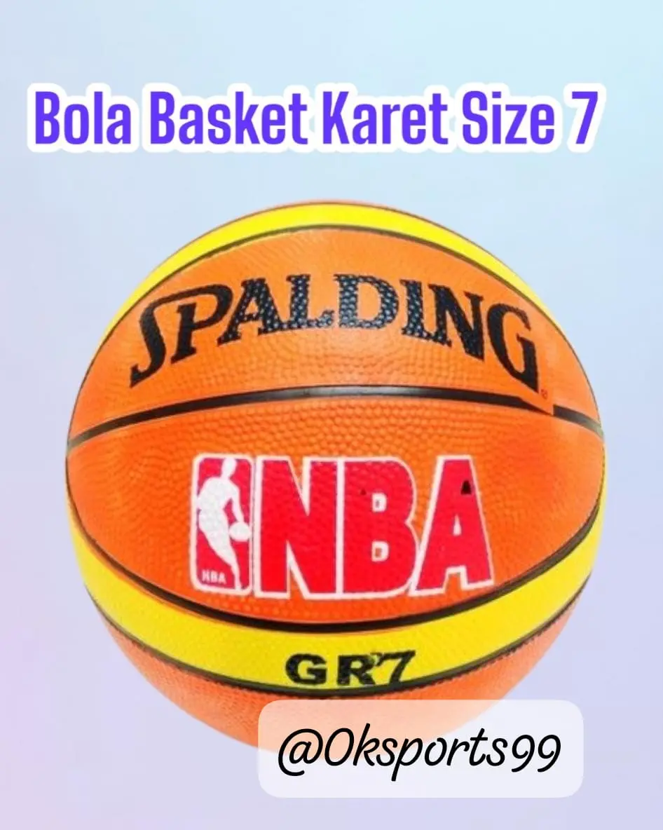 Bola Basket Karet No 7 Import Original Pixar Renard Bahan Nylon Rubber Ukuran 7 Murah Berkualitas NBA GR7 Official Training Indoor Outdoor