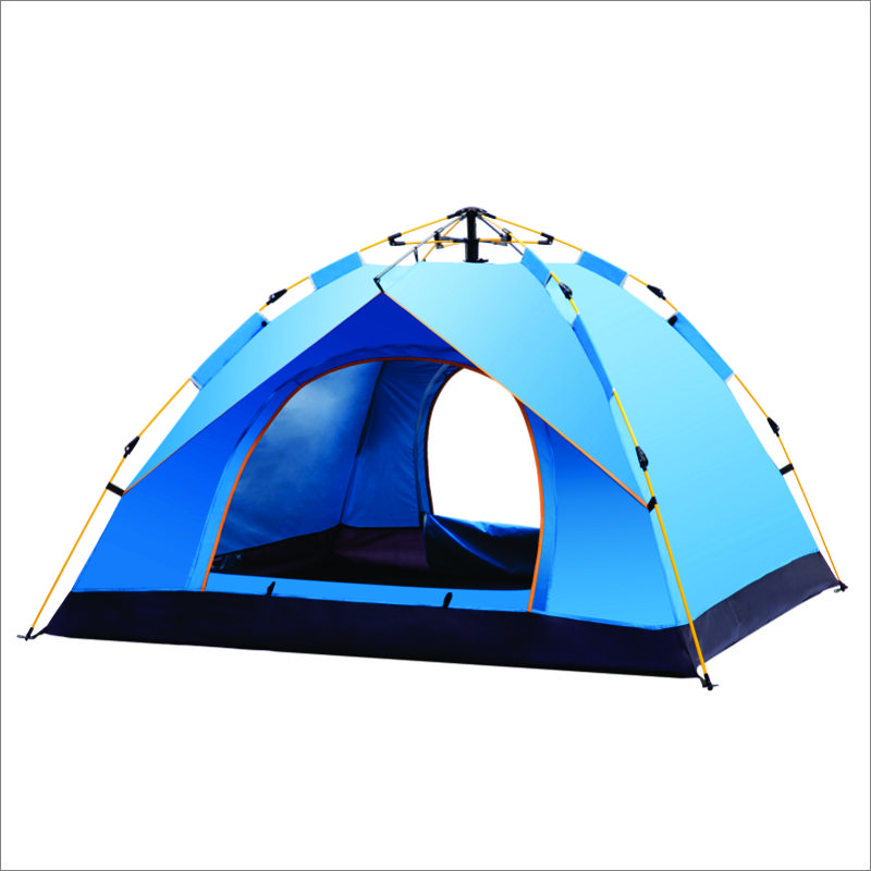 Mymy.Surabaya - { COD } Tenda Camping Kapasitas 2-4 Orang Tenda Otomatis Outdoor & Indoor Tenda Gunung ZP-8 5