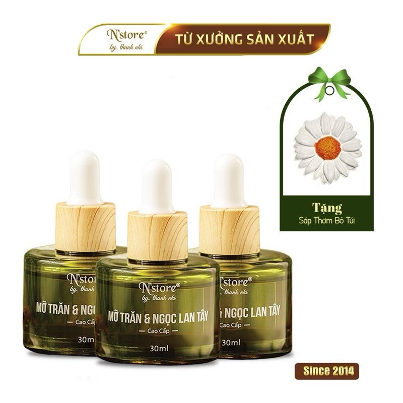  COMBO 3 LỌ SERUM MỠ TRĂN & NGỌC LAN TÂY 
