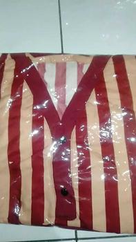 Product Review of SETELAN SALUR LD 110 120 130CM XL XXL SETELAN KATUN RAYON TWILL 116554 - SET MOTIF SALUR WANITA jumbo soft peach murah Baju Celana Kancing from i**h 1
