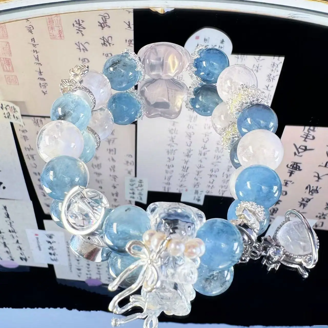 Vòng Tay Pha Lê, Tự Nhiên, Thủ Công, Hạt Rời, Với Dây Thun, Thích Hợp Để Tự Làm, Bao Gồm Mọi Thứ