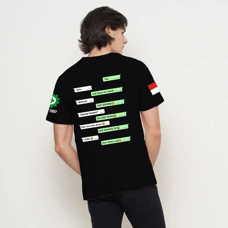 KAOS PRIA KORBAN BOJONE WONG | SIMPLE, DINAMIS, DAN MEMBERIKAN KESAN KASUAL Combed Distro xxxl xl unsiex sesuai gambar 2