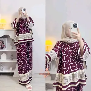 SET RAFELLA JUMBO RAYON PREMIUM SETELAN MOTIF TERBARU