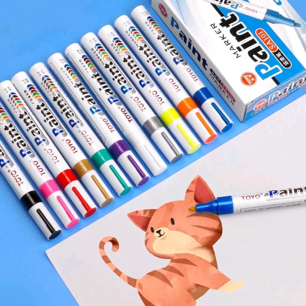 SPIDOL BAN TOYO ORIGINAL 100% paint marker toyo original nat keramik