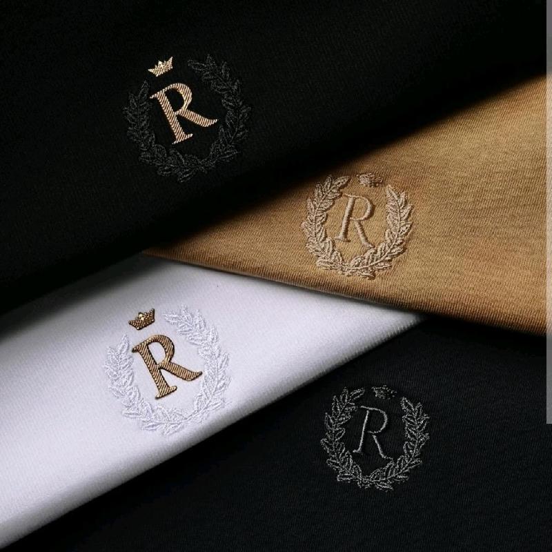 T-Shirt Rucas Essentials Gradation Tee | Two Tone Rib Size S-XXL Kaos Pria/Wanita Brown Grey 1