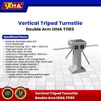 Gambar Double Tripod Turnstile semi Automatic IXHA T1103 - TRIPOD ONLY dari Barrier Gate ID Kota Bekasi 2 Tokopedia