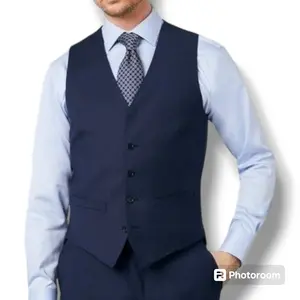 Rompi Vest Jas Pria Slimfit Rompi Formal, Seragam Kerja Kantor Dan Perhotelan Bahan Tebal, Polos Pas Di BadanRO cuci kering warna lain
