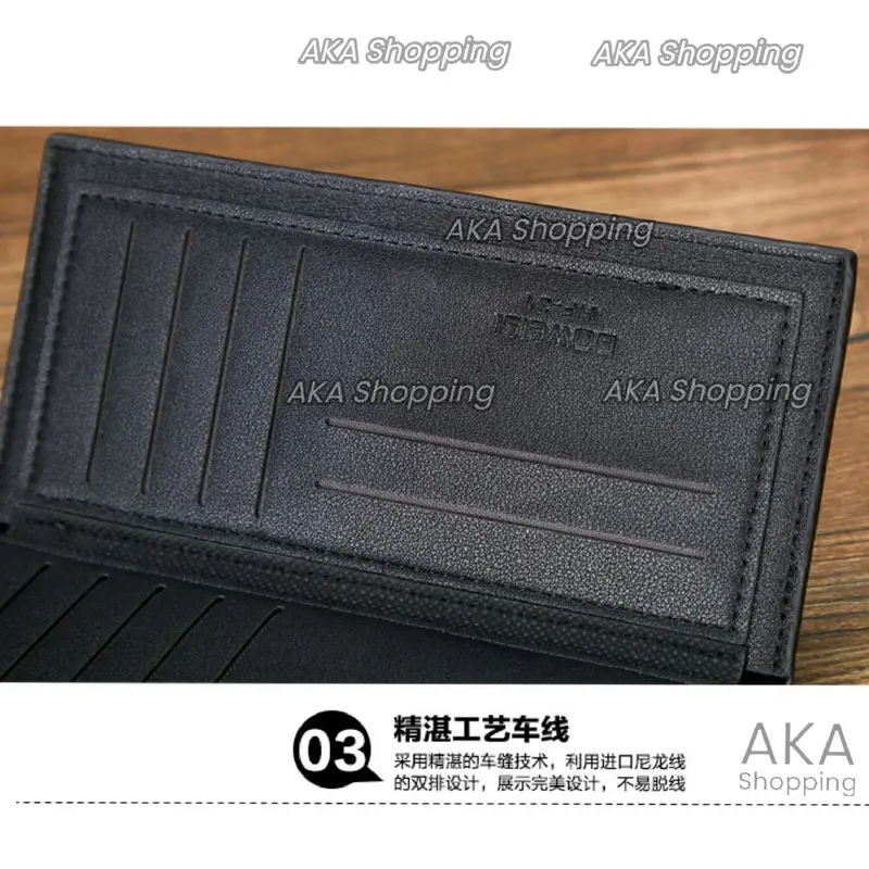 DP02 JW0238 | Dompet Panjang Pria Kartu Uang Cowok Kulit Premium 5