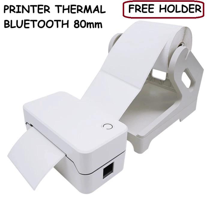 SMARTCOM Printer Thermal Bluetooth 80mm SM401 203DPI Printer Label Resi Cetak Alamat Nota PPOB 2